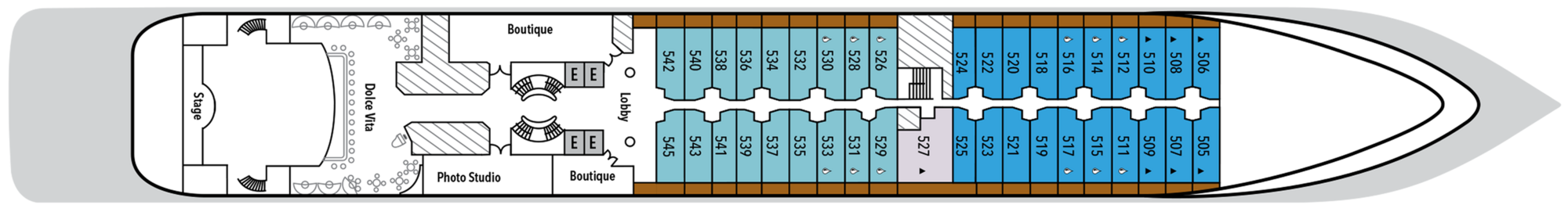 Deck 5 plan
